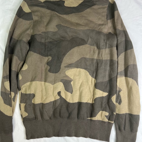 NWT Mossimo supply, Co. women’s M Camo Crew Neck Cotton Pullover A041124 - Picture 2 of 5